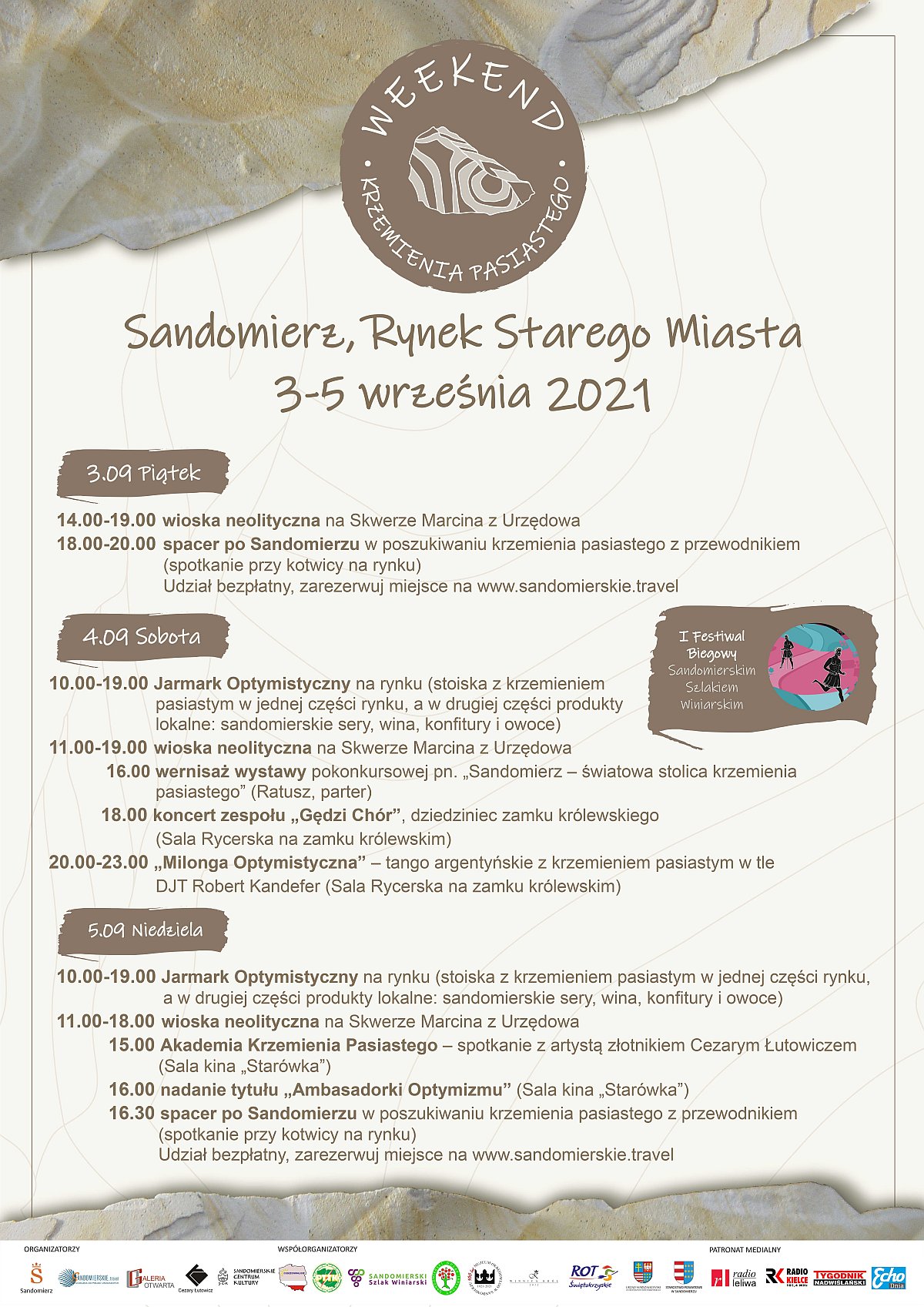 2021 plakat weekend krzemienia pasiastego
